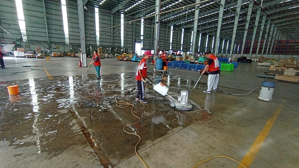 vệ sinh nhà xưởng